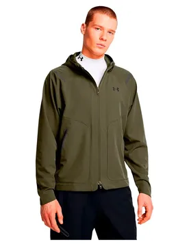 Veste Unstoppable Left Chest Marine OD Green / Black M - Under armour - FashionsVida