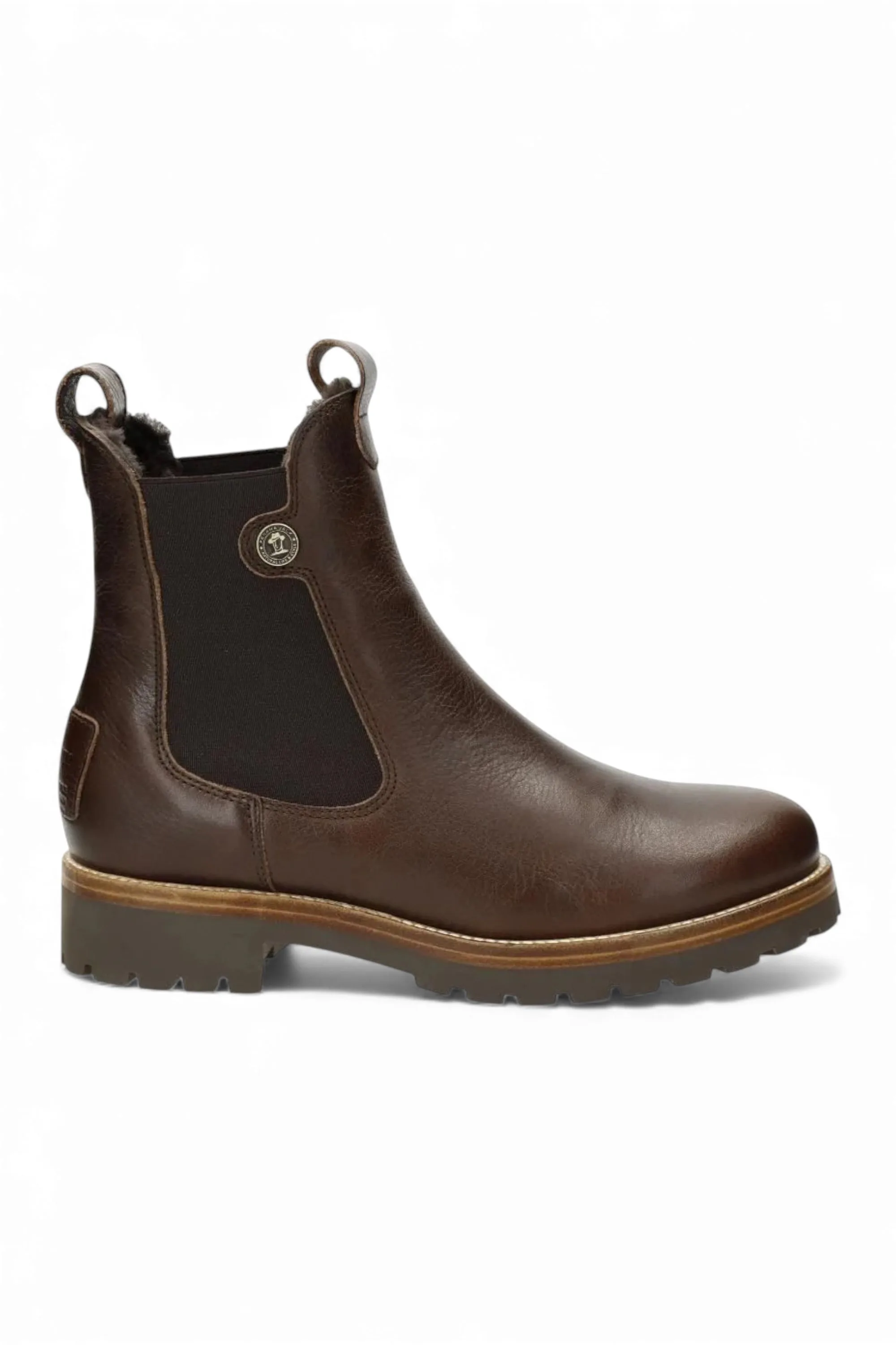 Womens Francesca B13 Leather Winter Chelsea Boots - - Size: 3 - Panama jack - FashionsVida