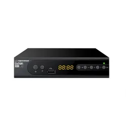 Tuner Tnt Hevc Ev106r Dvb-t2 H.265 Black One Size unisex