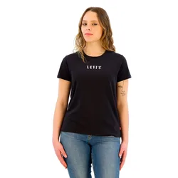 Maglietta A Maniche Corte The Perfect Serif Emb Caviar XS