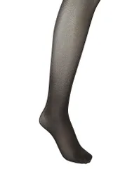 Medias NEON 40 nearly black gris S