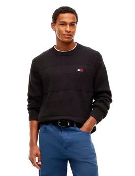 Maglione Dm0dm23571 Black Heather XS