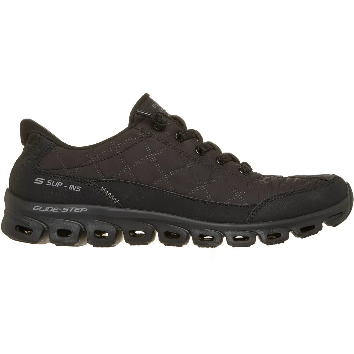 Glide-Step - AT Ease Damen Slipper, schwarz, Größe 41 41 - Skechers - FashionsVida