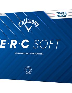 Golfbälle Erc Soft Triple Track - 12er Pack , weiss