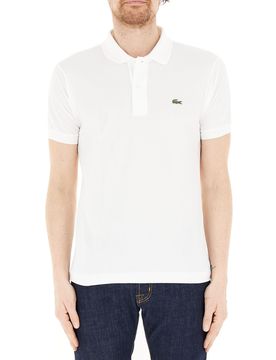 Lacoste Polo in cotone BIANCO 4