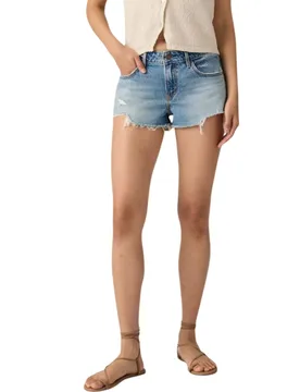 Damen Shorts Azurblau 512790