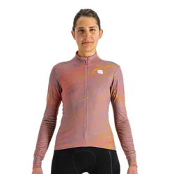 Maglia A Maniche Lunghe Cliff Supergiara Thermal Orange