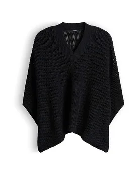 Cape - Poncho BASONA schwarz damen - someday - FashionsVida