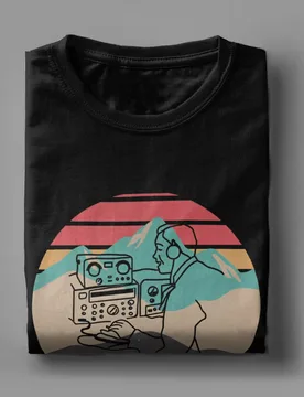 Fashion Ham Radio Operator Amateur Radio T-Shirts for Men Crewneck Cotton T Shirts Short Sleeve Tees Summer Clothes - Aliexpress - FashionsVida