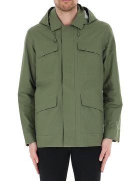 K-way Giacca con cappuccio VERDE M