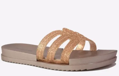 London Julianna Womens - Gold - Size Uk 7