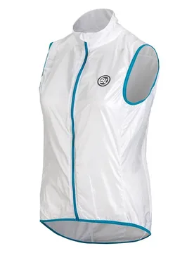Gilet Logique Windproof White - Bicycle Line - FashionsVida