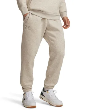 Icon Cotton Rich Fleece Joggers Taupe male - Under armour - FashionsVida