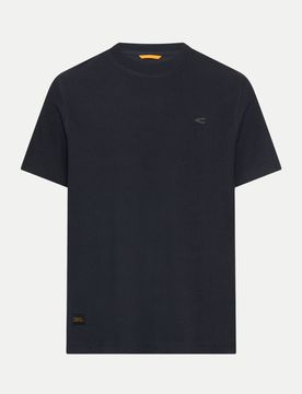 T-shirt aus Baumwolle Schwarz XL