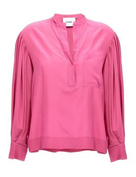 Nude Bloshirt in seta