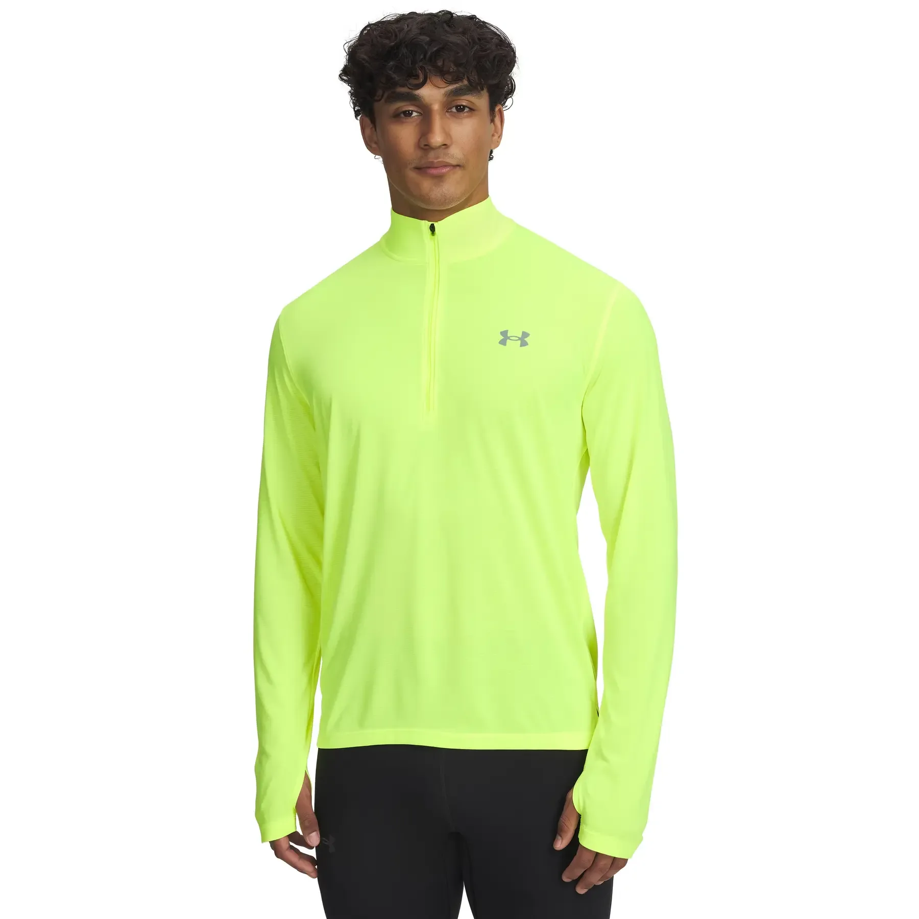 Pullover Launch - Jaune - male - Size: M - Under armour - FashionsVida