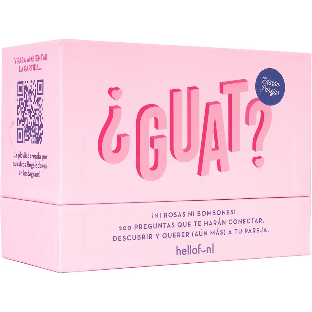 Juego de Cartas ¿Guat? Edicion Parejas - Hellofun - FashionsVida