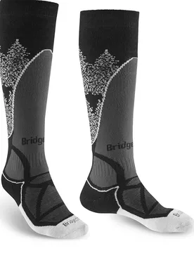 Chaussettes Longues Midweight Black / White EU 41-43
