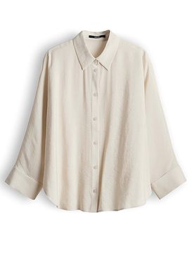 Hemdbluse ZEZILIA beige 42 damen