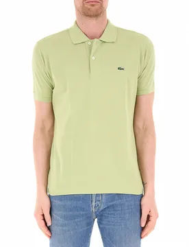 Polo in cotone VERDE CHIARO 6 - Lacoste - FashionsVida