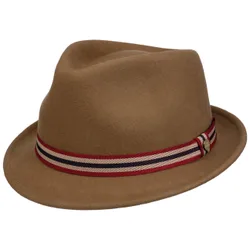 Hennessey Trilby Wool Hat by - beige - Size: L (58-59 cm)