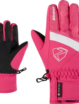 Leif-Z GTX Kinder Fingerhandschuhe, pink 4.5 - Ziener - FashionsVida