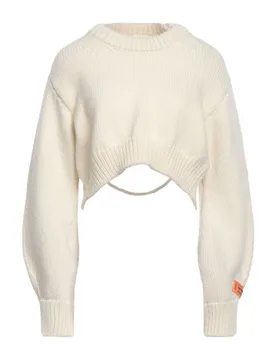 Pullover Damen Elfenbein M Damen - Heron Preston - FashionsVida