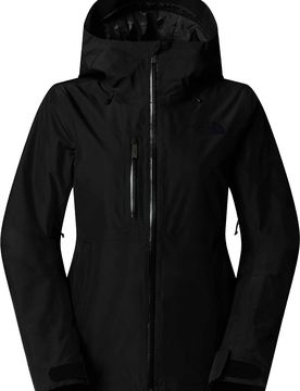 Atmungsaktive Skijacke W Descendit Jacket TNF Black für Damen Größe L schwarz