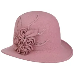 Levolta Milled Wool Hat by - oldrose - Damen - Size: One Size
