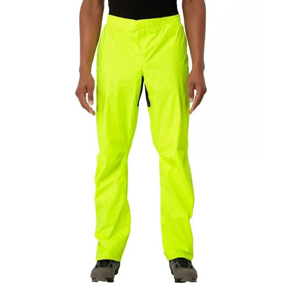 Pantaloni Drop Ii Neon Yellow Uni - Vaude Bike - FashionsVida