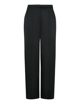 Pantaloni di miscela acetato neri kyra