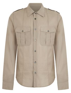 Checkered Design Long-Sleeve Shirt