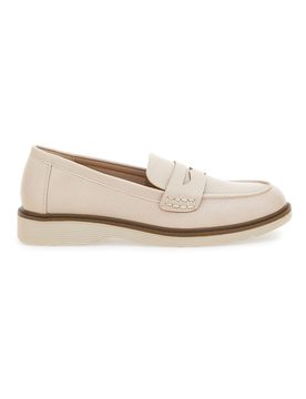 Mocassini Beige Con Bocca di Leone LE HAVRE PARIS H526826 36