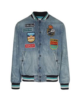 Jeansjacke MONTE-CARLO hellblau XXL herren