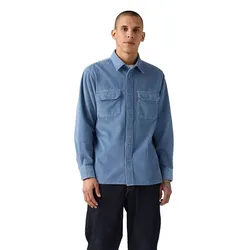 Camicia A Maniche Lunghe Classic Worker Sunset Blue M