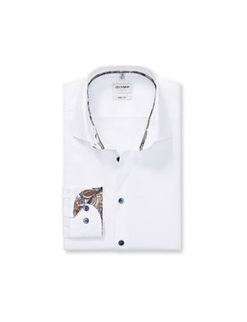 Hemd Slim Fit weiss 43 herren