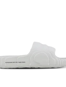 Adilette Herren Flip-Flops und Sandalen - Grau - Größe 41 1/3 - Synthetik Grey 41 1/3 - Adidas - FashionsVida