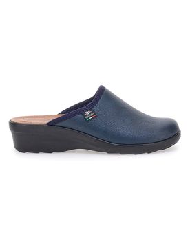 Ciabatte Professionali Blu Con Plantare in pelle Made In Italy 75202 37