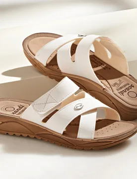 Pantolette "Else" weiß Amélie di Santi - Amelie di Santi - FashionsVida