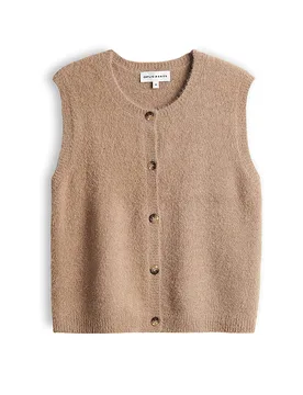 Strickgilet PORAH hellbraun 38 damen - OPUS PANTS - FashionsVida