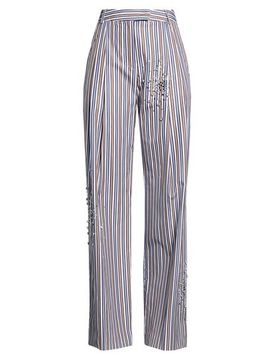 Pantalones Mujer Azul marino 36 Mujer