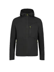Giacca in pile da uomo Danby con cappuccio nero L