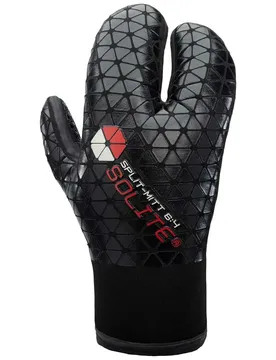 Gants 6/5 Split-mitt Neoprene Black S Homme