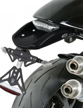 Porta Targa Reclinabile Specifico per Ducati Monst taglia un - Barracuda - FashionsVida