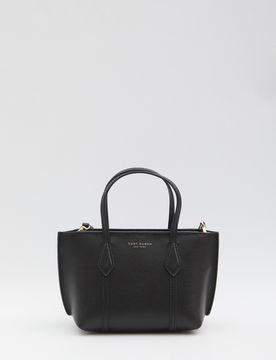 Mini Leather Tote Handbag