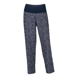 Freizeithose weiss blau L Damen