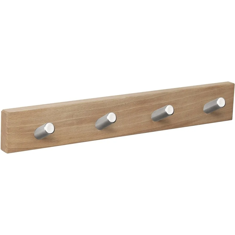 Percha Madera y Zamak 4 Colgadores 9400HNIN4 - Nesu - FashionsVida