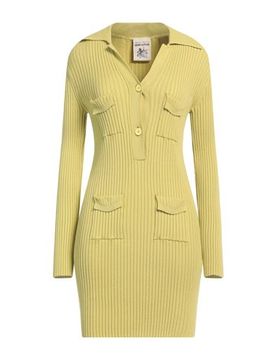 Minivestido Mujer Verde lima M,XS Mujer