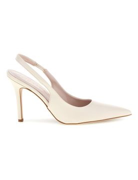 Décolleté bianche con cinturino 3837 40