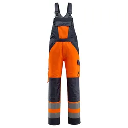 Combinaison Avec Poches Pour Genouillères Safe Light 15969 Hi-Vis Orange / Dark Navy 68